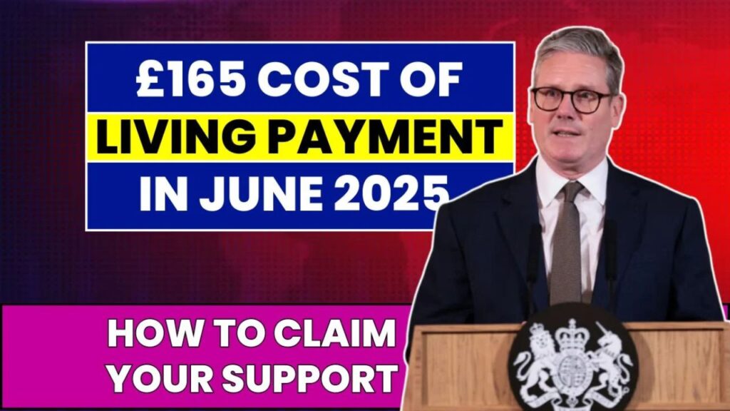 £165 Cost of Living Payment