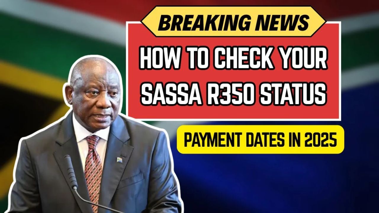 SASSA R350 Status