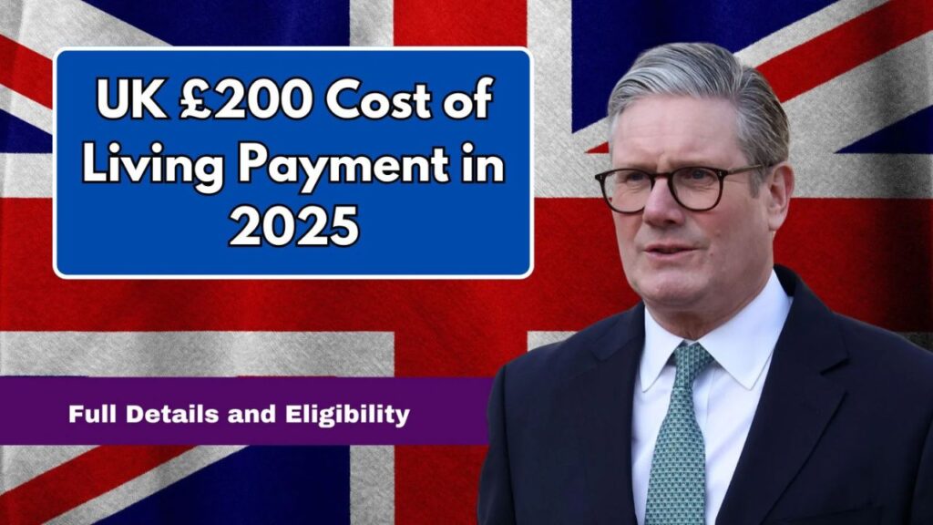 UK £200 Cost of Living Payment